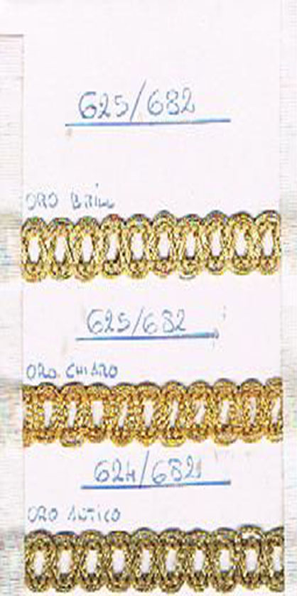 zd 624-625/682 oro antico-chiaro brillante rotolo metri 5